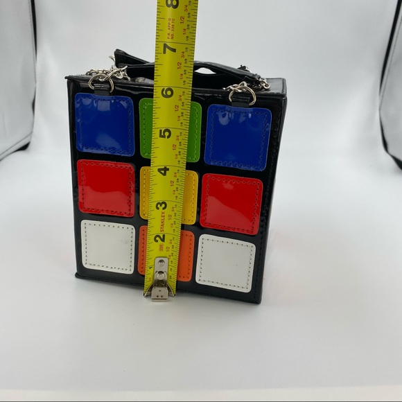 80’s Style Rubix Cube Hand Bag - Picture 8 of 13